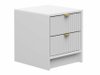 Table de chevet Comfivo Larmire 106 (Blanc)