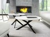 Ensemble tables basses Oswego 108 (Blanc + Noir)