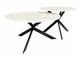 Ensemble tables basses Oswego 108 (Marbre blanc + Noir)