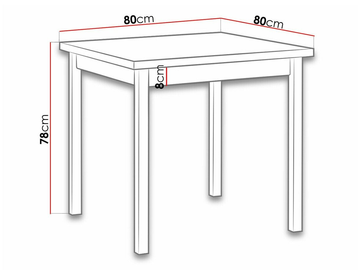 Table Victorville 110 (Noix)