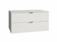 Armoire de salle de bains murale pour lavabo Matrix (Blanc)