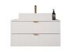 Armoire de salle de bains murale pour lavabo Matrix (Blanc)