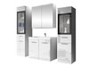 Ensemble de salle de bain Sarasota 140 (Blanc brillant + Blanc)