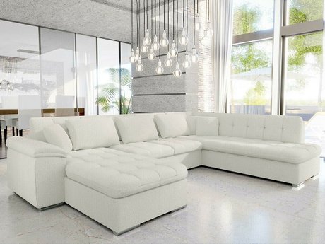 Canapé d'angle Comfivo Gemma VI (Boucle Baloo 2073)