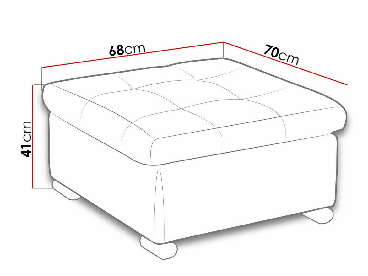 Pouf Comfivo Gemma (Soft 066 + Lawa 02)