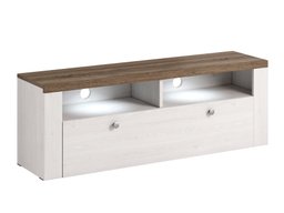 Meuble TV Salelbo 103 (Mélèze de Sibu + Truffe chêne)