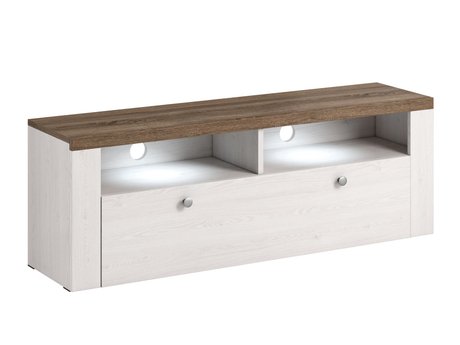 Meuble TV Salelbo 103 (Mélèze de Sibu + Truffe chêne)