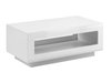 Table basse Ophsalu 102 (Blanc + Blanc brillant)
