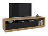 Meuble TV Austin 357 (Chêne wotan + Noir mat)