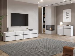 Ensemble de salon Alfere 107 (Blanc)