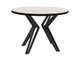 Table Oswego 111 (Marbre blanc + Noir)