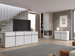 Ensemble de salon Alfere 108 (Blanc)