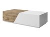 Table basse Comfivo Daldune 102 (Blanc + Chêne wotan)