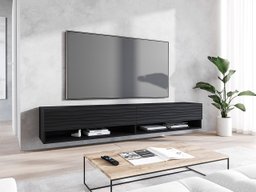 Meuble TV Sarasota 119 (Graphite + Noir)