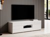 Meuble TV Torsone 101 (Blanc + Blanc brillant)