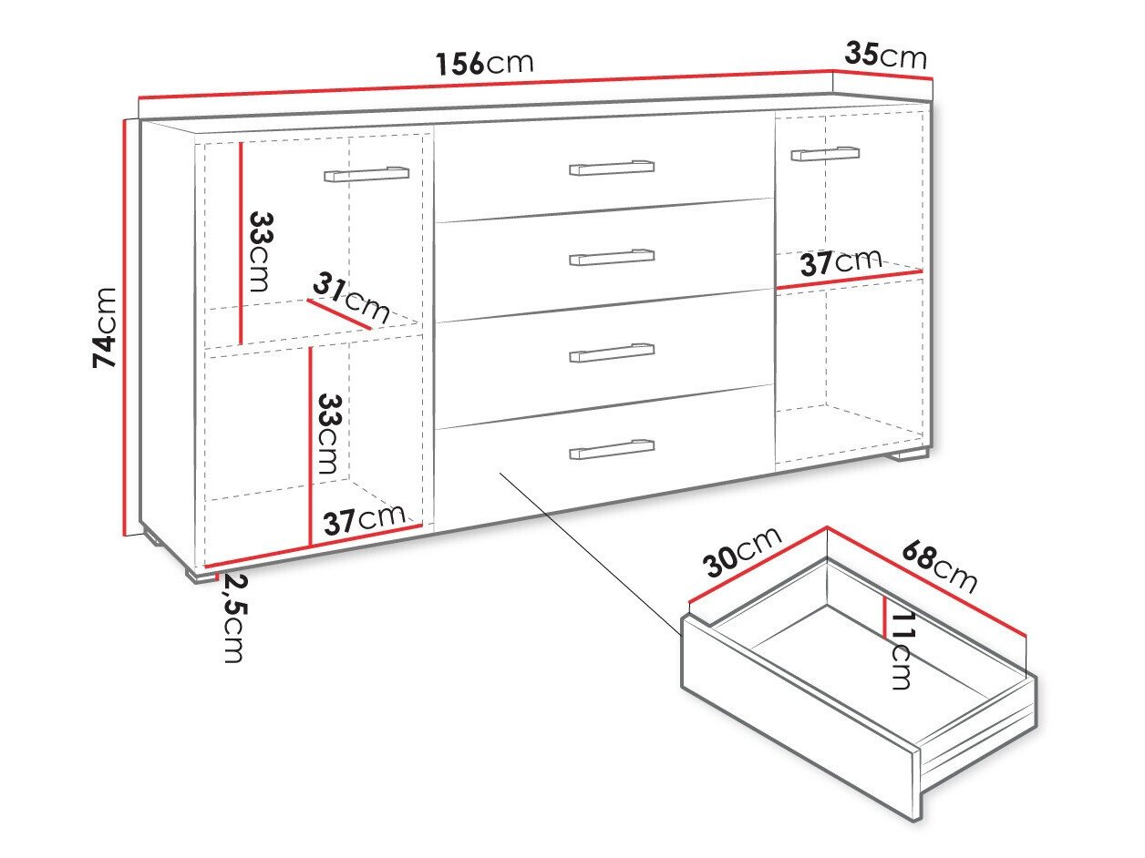 Commode Comfivo Etrtale 100