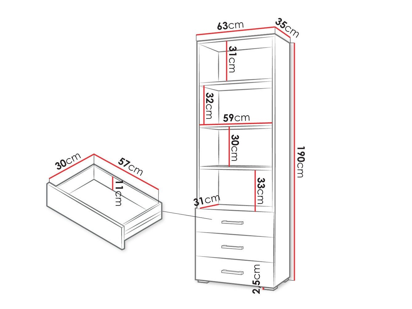 Étagère Comfivo Etrtale 102