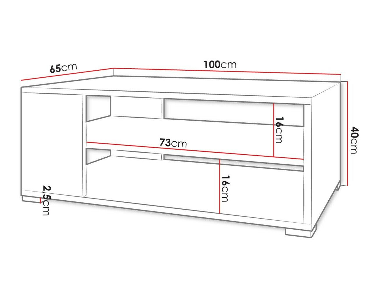 Table basse Comfivo Casus
