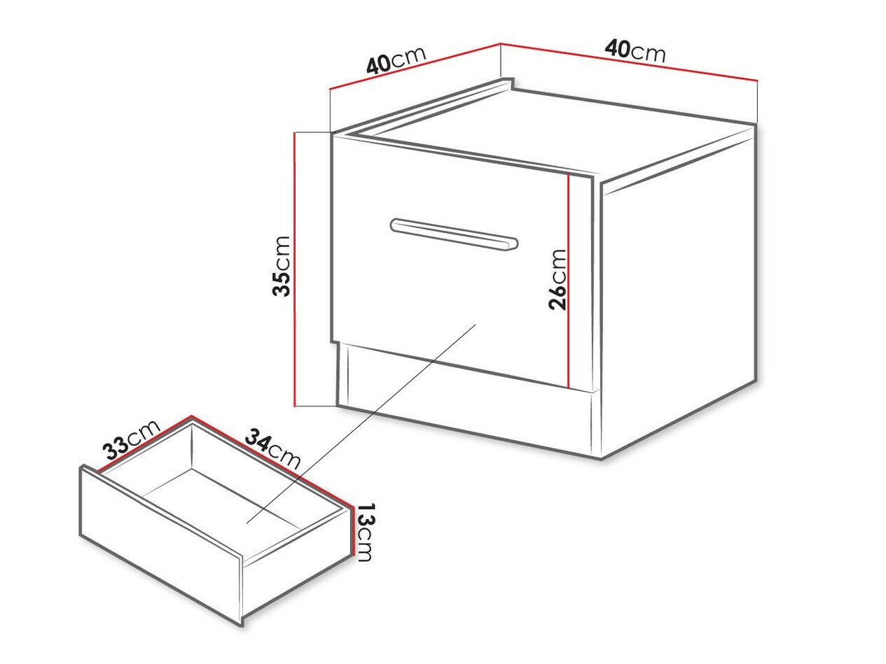 Table de chevet Livsori 111