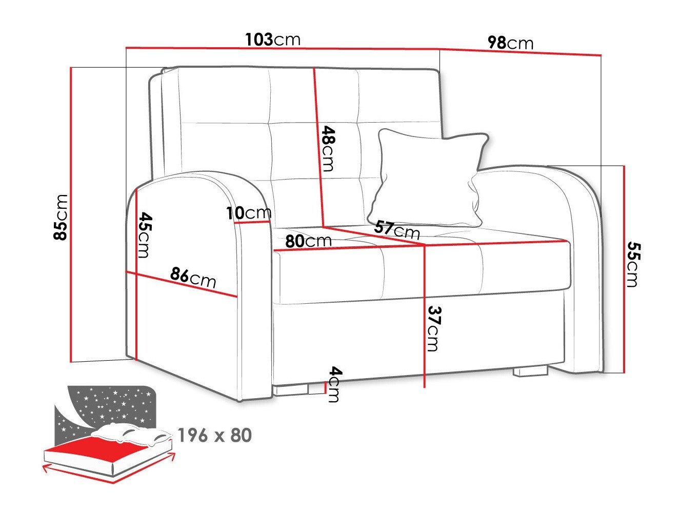 Fauteuil Silona I (Aragon 03)