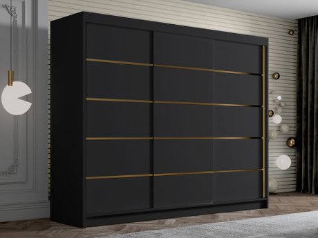 Armoire Closico 184 (Noir)