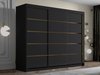 Armoire Closico 184 (Noir)