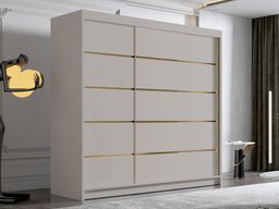 Armoire Closico 185 (Cachemire)