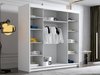 Armoire Closico Plenor VI (Noir)