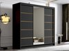 Armoire Closico Plenor VI (Noir)