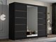 Armoire Closico Veltron II (Noir)