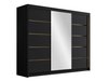 Armoire Closico Veltron II (Noir)