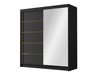 Armoire Closico 186 (Noir)