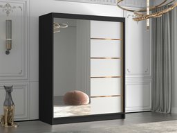 Armoire Closico Capsa III (Noir +Blanc)