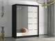 Armoire Closico Capsa III (Noir +Blanc)