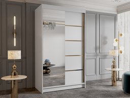 Armoire Closico Corden III (Blanc)
