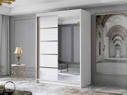 Armoire Closico Fornix III (Blanc)