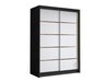 Armoire Closico Fornix III (Noir + Blanc)