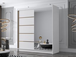 Armoire Closico Vallor III (Blanc)