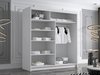 Armoire Closico Vallor III (Blanc)