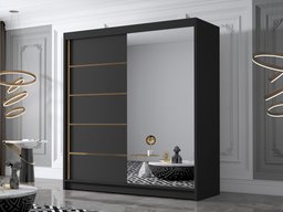 Armoire Closico Vallor III (Noir)