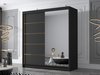 Armoire Closico Vallor III (Noir)