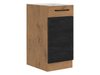 Armoire modulaire avec portes Wood Dark 100