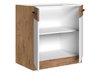 Armoire modulaire avec portes Wood Dark 102