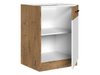 Armoire modulaire avec portes Wood Dark 104