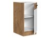 Armoire modulaire avec portes Wood White 120