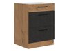 Armoire modulaire avec tiroirs Wood Grey 115