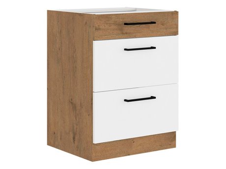 Armoire modulaire avec tiroirs Wood White 115