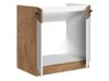 Armoire modulaire pour évier avec portes Wood Grey 108