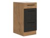 Armoire modulaire avec tiroirs Wood Grey 132