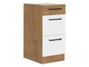 Armoire modulaire avec tiroirs Wood White 139